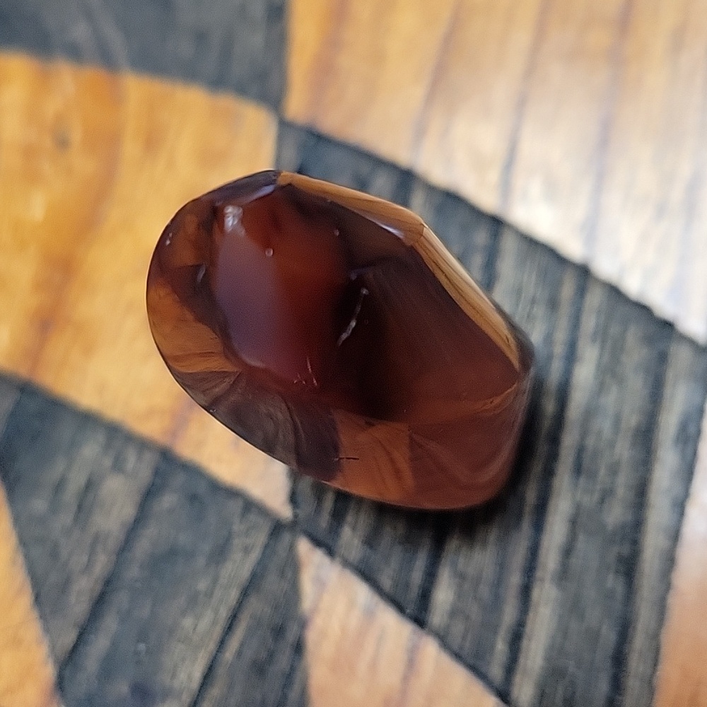 Carnelian Agate Crystal Flame - Picture 6 of 8